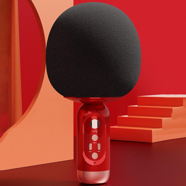 Microfon Helmet BT K2 Red  photo 4