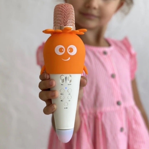 Microfon Helmet BT K5 Orange  photo 2