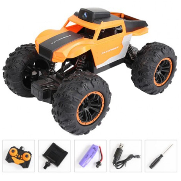 Машинка Lead Honor Camera Alloy Climbing Car LH-C023B
Черный
Оранжевый  photo 4