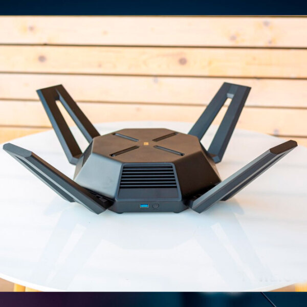 Wi-Fi Router Xiaomi AX9000 Black Versiune Wi-Fi: 802.11 ax photo 5