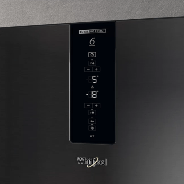 Frigider Whirlpool W7X 93T KS Black 263l / No Frost, 104l / No Frost, D photo 5