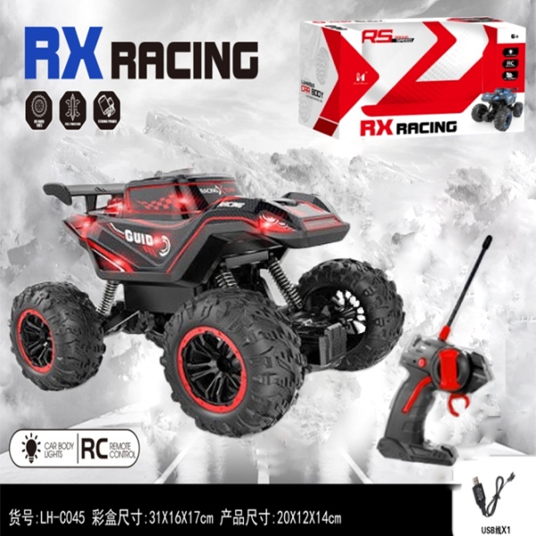 Машинка Lead Honor Four-Channel Light Climbing Car LH-C045
Черный
Красный  photo 4