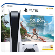 Consolă pentru jocuri Sony PlayStation 5 + Forbidden Horizon West White SSD 825 GB, RAM 16 GB