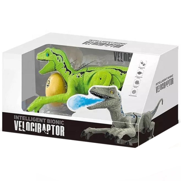 Робот Le Neng Toys Intelligent Programming Armored Velociraptor K35 Зеленый  photo 2