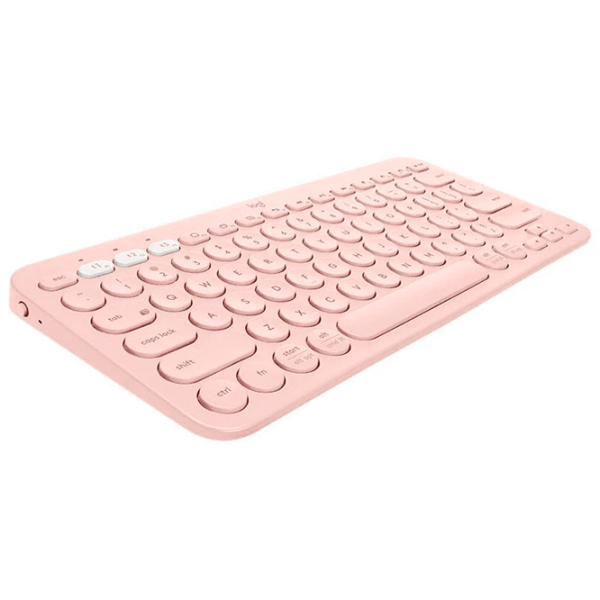 Tastatură Logitech K380 Rose Home and Office, Fără fir photo 2