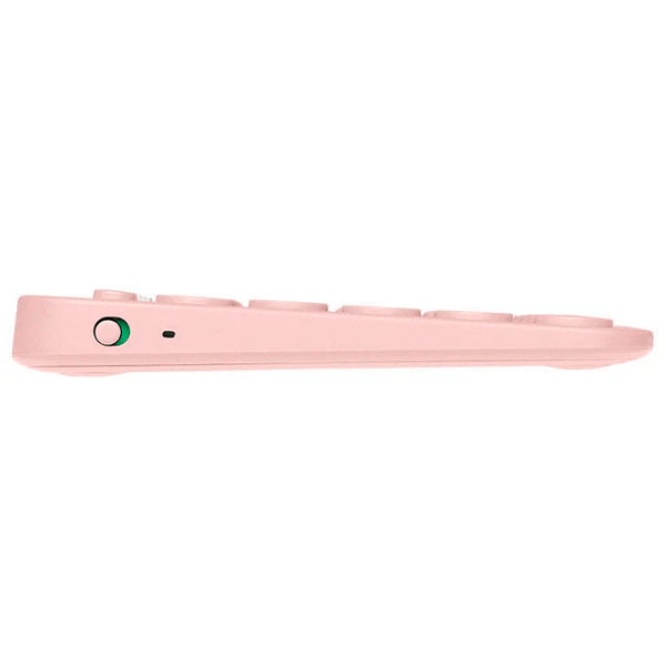 Tastatură Logitech K380 Rose Home and Office, Fără fir photo 3