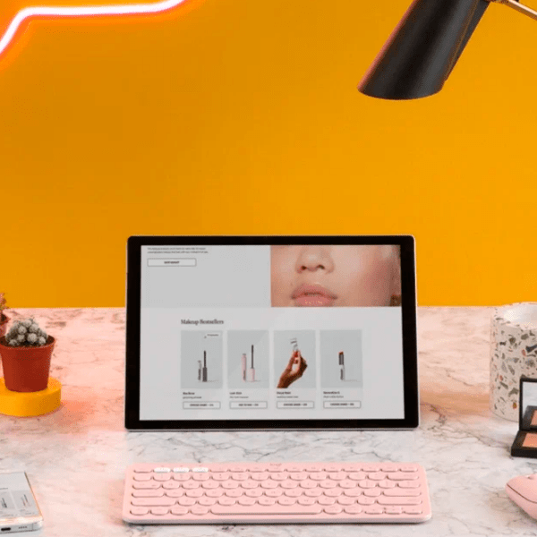 Tastatură Logitech K380 Rose Home and Office, Fără fir photo 6