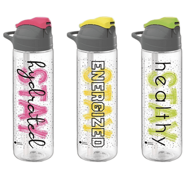 Sticlă pentru apă Renga Falco Multicolor 630 ml photo 1
