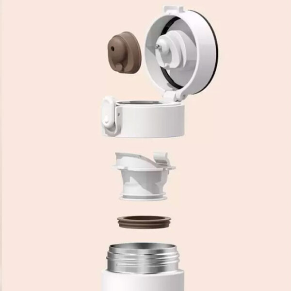 Cană termo Xiaomi Quange BW200 White 400 ml photo 5