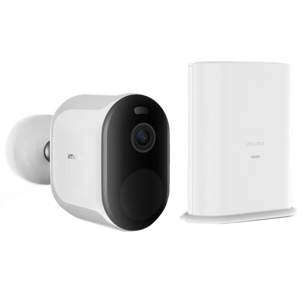 Cameră de supraveghere IMILAB Outdoor EC4 + Gateway 4 MP White 2560 x 1440 / Fără fir photo 4