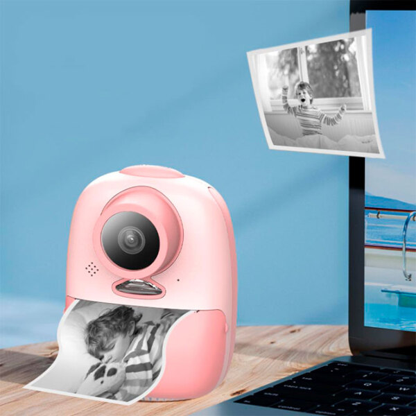Фотоаппарат Chigoods D10 Розовый для девочек, 3+ photo 5