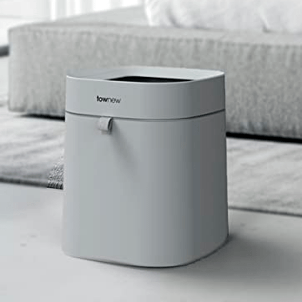 Мусорное ведро Xiaomi Townew Smart Trash Can T Air Светло-серый Пластик, 16.3 л photo 4