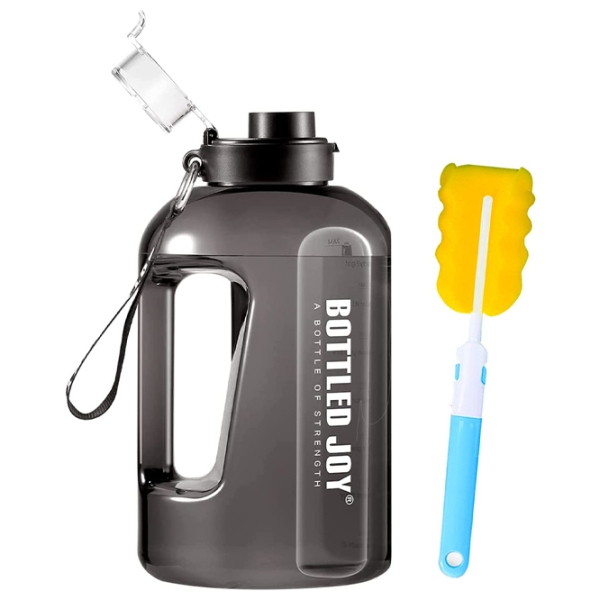 Sticlă pentru apă Bottled JOY 2 Black 1.5 l photo 2