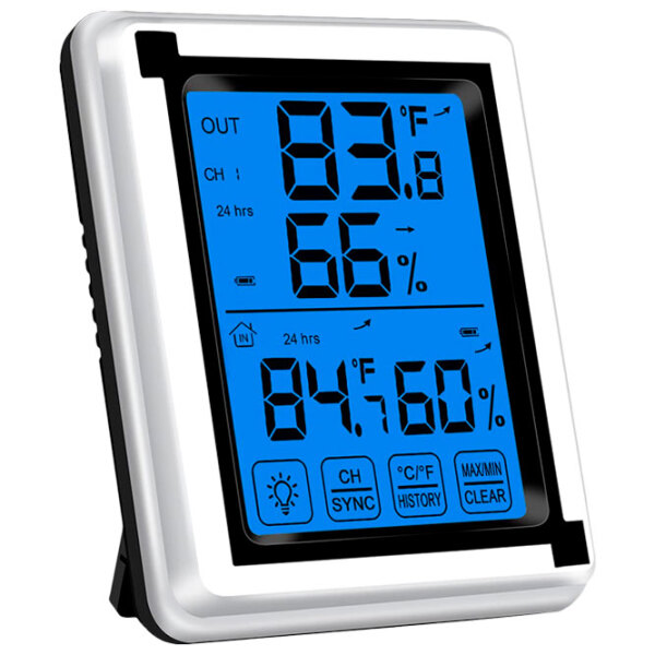 Stație meteorologică VAUNO EN8822C-1 White  photo 3
