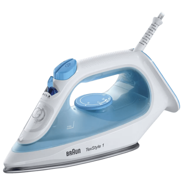 Fier de călcat Braun SI1050BL Blue 1900 W, 25 g/ min, 0.22 l, Ceramică photo 1