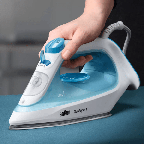 Fier de călcat Braun SI1050BL Blue 1900 W, 25 g/ min, 0.22 l, Ceramică photo 5