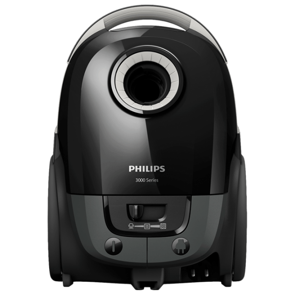 Aspirator Philips XD3112/09 Black 900 W | Uscată | Sac | 3 l photo 1