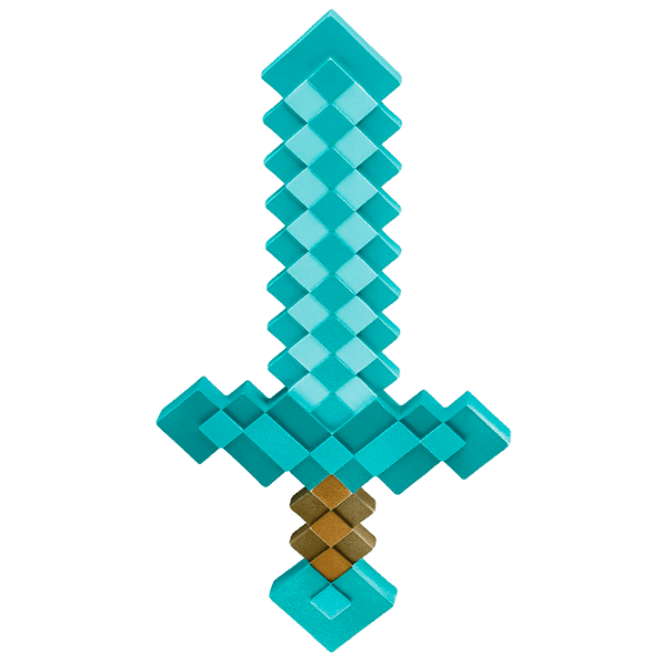 Меч Minecraft Pixel Sword Синий Универсальный, 3+ photo 1