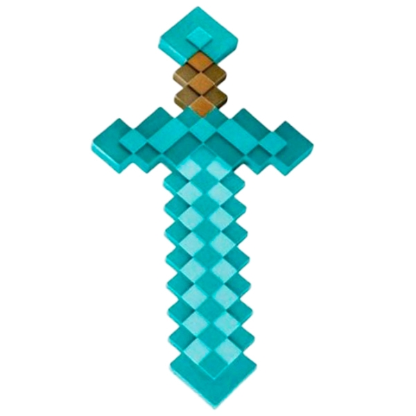 Меч Minecraft Pixel Sword Синий Универсальный, 3+ photo 2