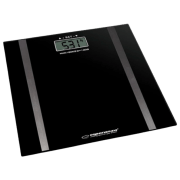 Cântar de podea Esperanza EBS018K Black 180 kg / Black