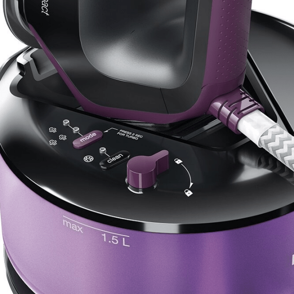 Fier de călcat Braun CareStyle Compact IS2144BK Black 2400 W, 125 g/ min, 1.5 l, Aluminiu anodizat photo 4