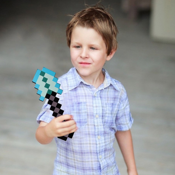 Игрушка Minecraft Minecraft Diamond Shovel Синий для мальчиков, 3+ photo 2