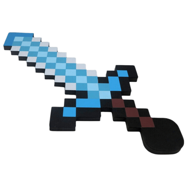 Меч Minecraft ЭВА Pixel Foam Синий Универсальный, 3+ photo 1