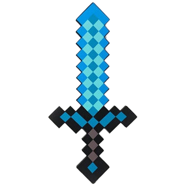 Меч Minecraft ЭВА Pixel Foam Синий Универсальный, 3+ photo 2