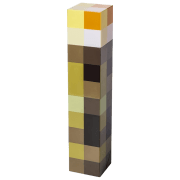 Настольная лампа фан Minecraft Light Up Torch Желтый Аккумулятор, от сети