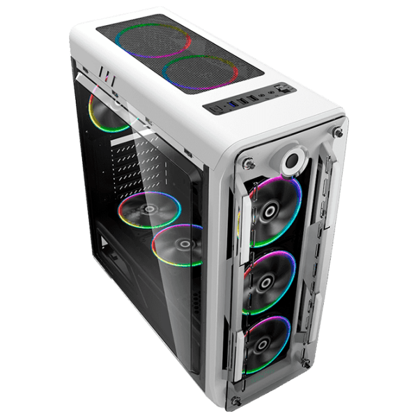Carcasă Gamemax Optical G510 White micro ATX photo 4