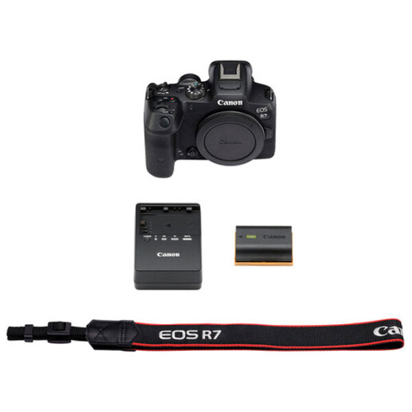 Cameră foto Canon EOS R7 + Adapter EF-EOS R for EF-S and EF Body Black CMOS, 32.5 MP, photo 7