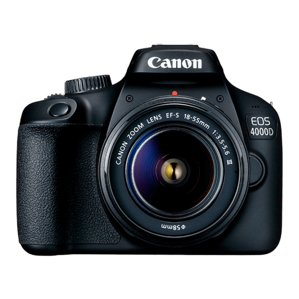 Cameră foto Canon EOS 4000D + EF-S18-55 DC III + SB130 + SD-Card 16GB Kit Black CMOS, 18 MP, f/ 3.5 - f/ 5.6 photo 2