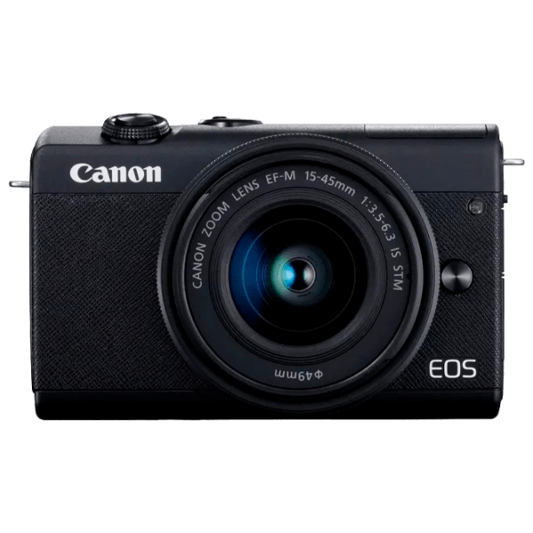 Cameră foto Canon EOS M200 & EF-M 15-45mm f/ 3.5-6.3 IS STM + EF-M 15-45mm f/ 3.5-6.3 IS STM + Streaming Kit Kit Black CMOS, 24.1 MP, f/ 3.5 - f/ 6.3 photo 1