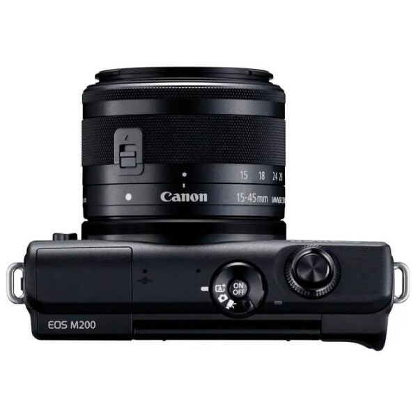Cameră foto Canon EOS M200 & EF-M 15-45mm f/ 3.5-6.3 IS STM + EF-M 15-45mm f/ 3.5-6.3 IS STM + Streaming Kit Kit Black CMOS, 24.1 MP, f/ 3.5 - f/ 6.3 photo 8