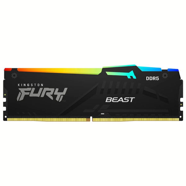 Оперативная память 16 ГБ Kingston FURY Beast RGB KF560C40BBAK2-16 DIMM, DDR5, 6000 МГц photo 2