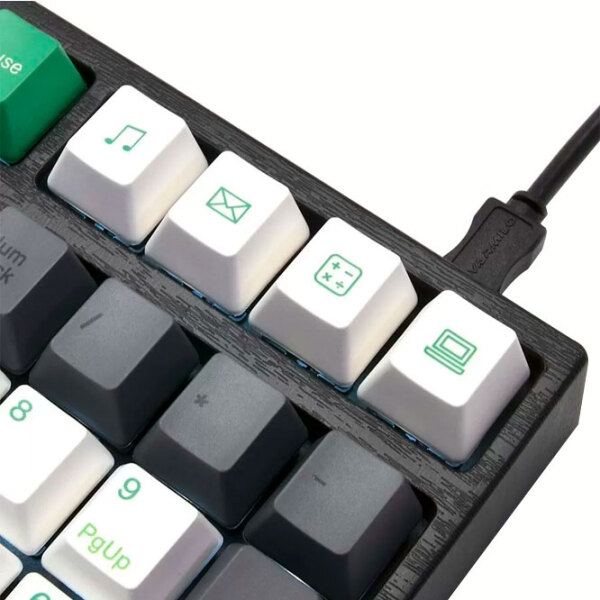 Клавиатура Varmilo VA87M Panda R2 Зелёный Игровой, Проводная photo 8