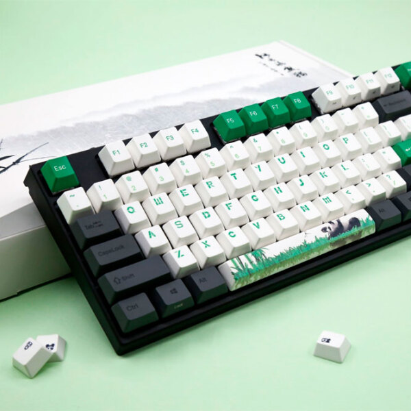 Клавиатура Varmilo VA87M Panda R2 Зелёный Игровой, Проводная photo 9