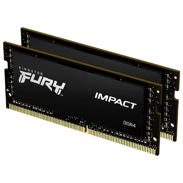 Оперативная память 32 ГБ Kingston FURY IMPACT KF432S20IBK2/ 32 SO-DIMM, DDR4, 3200 МГц photo 1