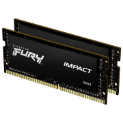 Оперативная память 32 ГБ Kingston FURY IMPACT KF432S20IBK2/ 32 SO-DIMM, DDR4, 3200 МГц