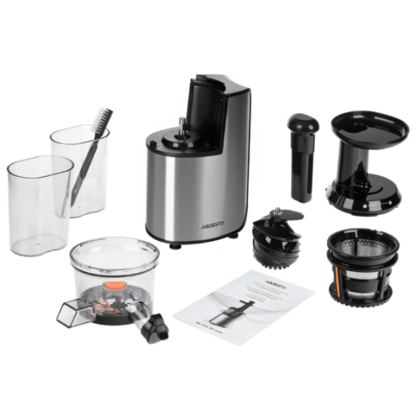 Storcator de fructe Ardesto JEG-1330S Inox 200 W, Cu melc, Numărul de viteze: 1 photo 4