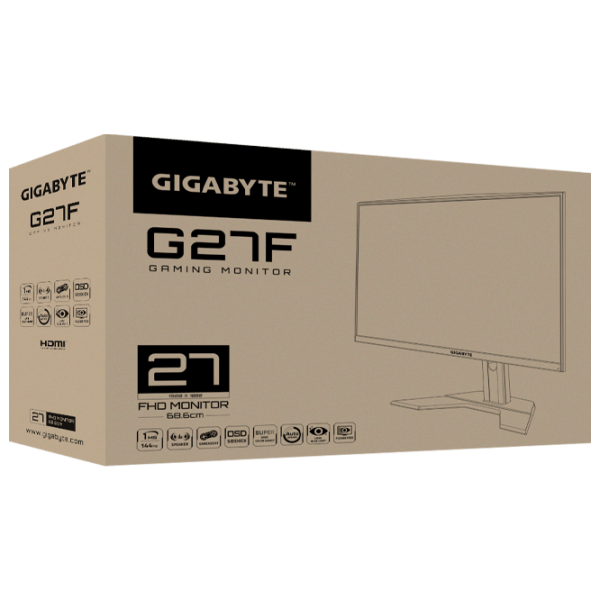 Monitor Gigabyte G27F Black 27" Full HD IPS photo 7