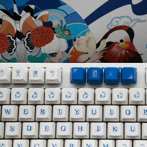 Клавиатура Varmilo VA87M Lovebirds-I Синий Игровой, Проводная photo 3