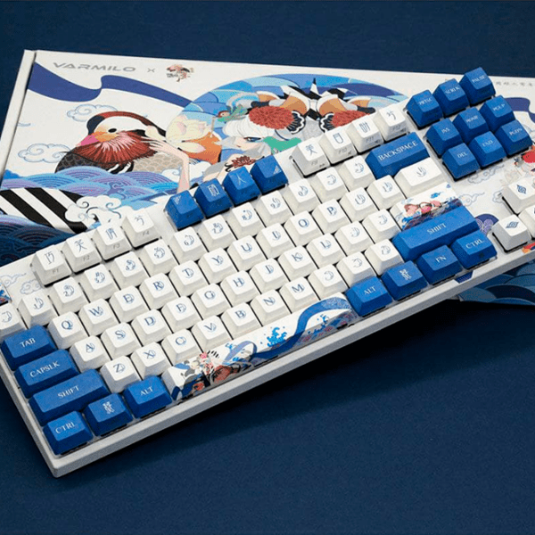 Клавиатура Varmilo VA87M Lovebirds-I Синий Игровой, Проводная photo 5