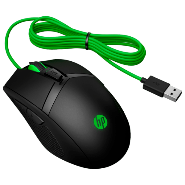 Mouse HP Pavilion 300 Black Cu fir / 5000 dpi photo 6