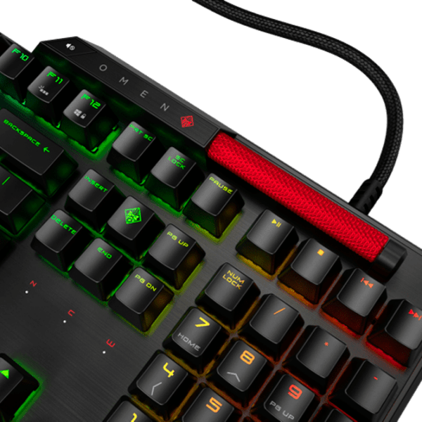 Tastatură HP OMEN Sequencer Black Gaming, Cu fir photo 2