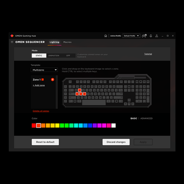Tastatură HP OMEN Sequencer Black Gaming, Cu fir photo 5