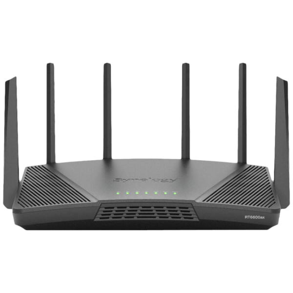 Wi-Fi Router Synology RT6600ax Black Versiune Wi-Fi: 802.11 ax photo 1
