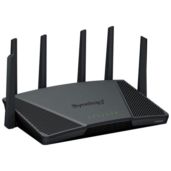 Wi-Fi Router Synology RT6600ax Black Versiune Wi-Fi: 802.11 ax photo 2
