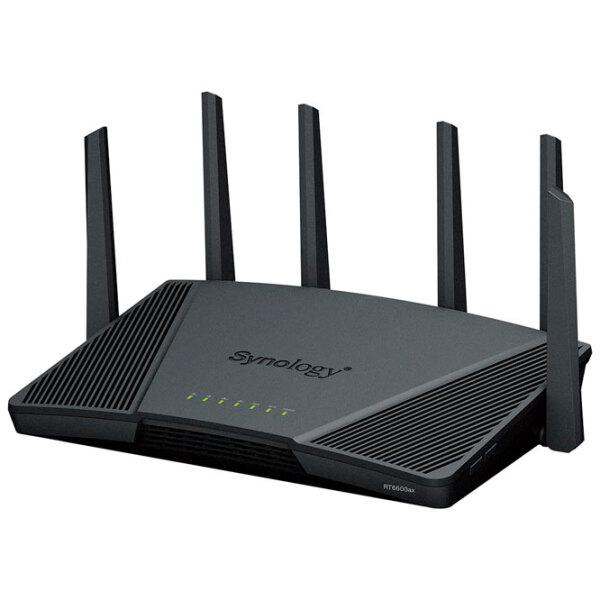 Wi-Fi Router Synology RT6600ax Black Versiune Wi-Fi: 802.11 ax photo 3