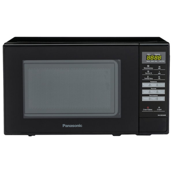 Cuptor cu microunde Panasonic NN-SB26MBZPE Black Solo, 20l, 800 W photo 1
